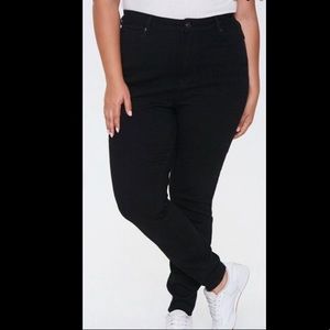 Forever 21 high-rise skinny jeans size 20